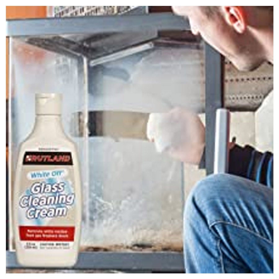 Rutland WhiteOff Glass Cleaner, 8 Fluid Ounce Country Hearth Shop Online