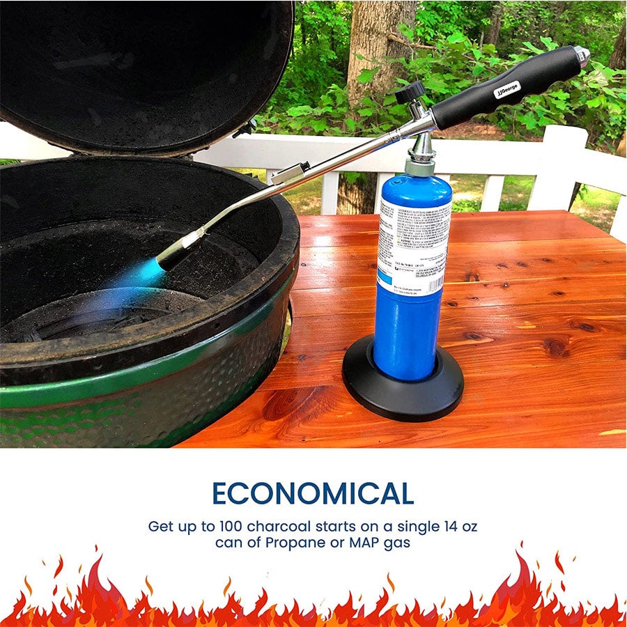Charcoal starter torch shop